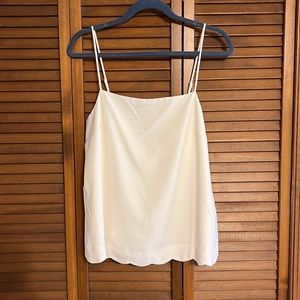 J Crew Factory Scalloped top NWT